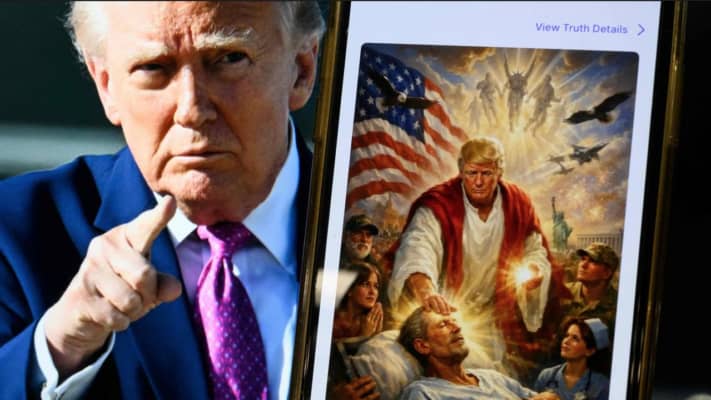 Diputado Celedón compara a Trump con el "Anticristo" por imagen de Jesús y emplaza al Presidente Kast: "¿Con quién están?"