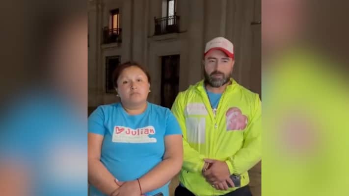 Familia de joven con Duchenne no fue recibida por Kast tras 32 días de caminata a La Moneda