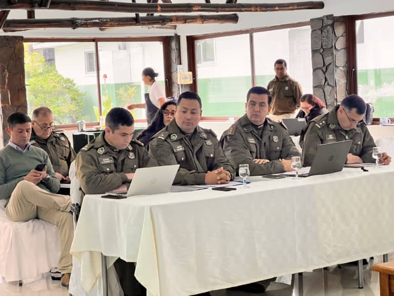 Sesión S.T.O.P. de Carabineros Curicó: Detenciones están sobre la media y delitos van a la baja