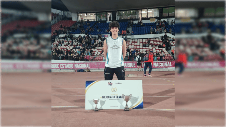 Agustín Díaz hace historia como el “Mejor Atleta” del Campeonato Interescolar 2026