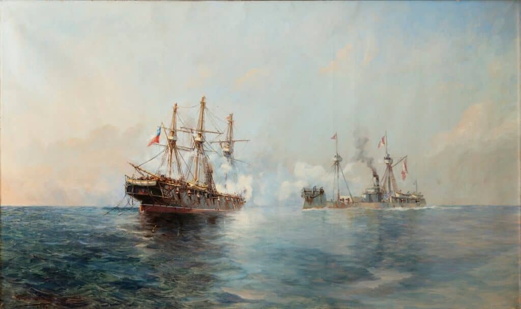 Corazón de Tierra, Almas de Mar: Maulinos en el Combate Naval de Iquique y Punta Gruesa