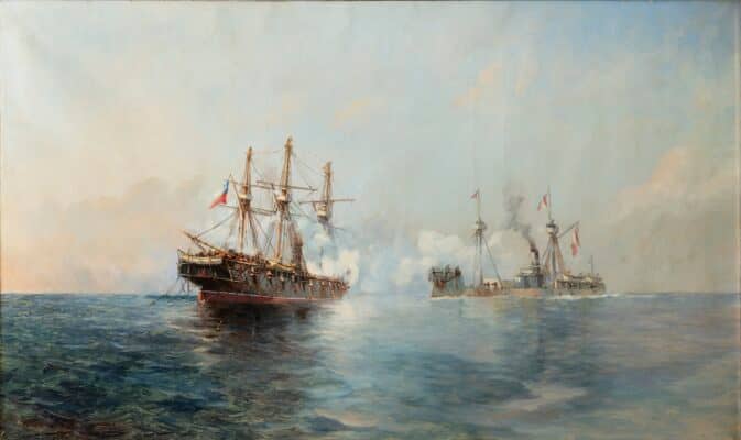 Corazón de Tierra, Almas de Mar: Maulinos en el Combate Naval de Iquique y Punta Gruesa