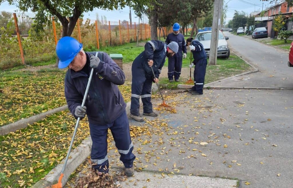 Municipio curicano despliega cuadrillas de emergencia ante llegada de sistema frontal