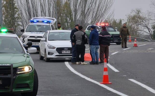 Hallan a hombre sin vida al interior de su vehículo en el cruce Los Niches