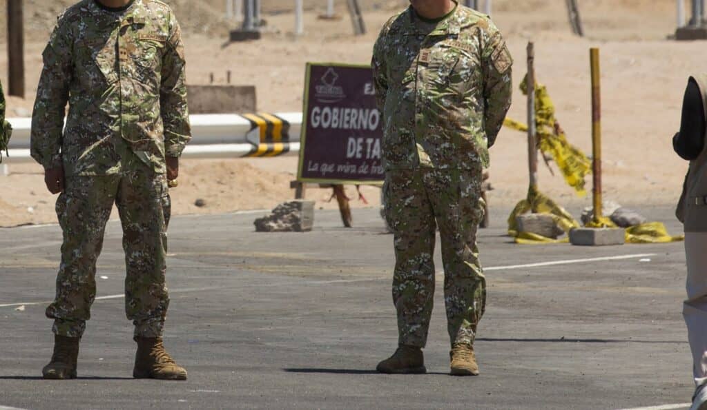 Militares peruanos detenidos en el norte con más de 4 kilos de ketamina