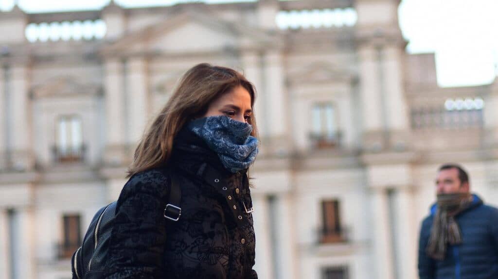 Heladas en la zona central: Domingo se prevén temperaturas de hasta -1 grado