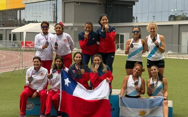 Evelyn Ortiz brilla con doble oro en pruebas de relevo y suma su tercera medalla en Lima