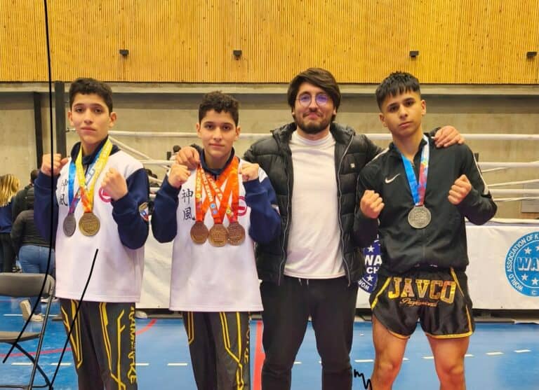 Academia Kamikaze de Lontué logra histórica clasificación al sudamericano de Kickboxing