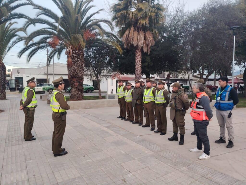 Ronda preventiva de Carabineros finaliza con un detenido y un vehículo recuperado en Hualañé