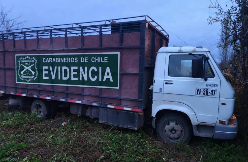 Dos detenidos por receptación en Teno: Carabineros recupera camión que había sido robado en Chillán