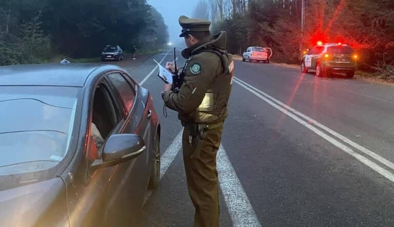 Carabineros despliega amplio operativo de seguridad en puntos estratégicos de la provincia de Curicó