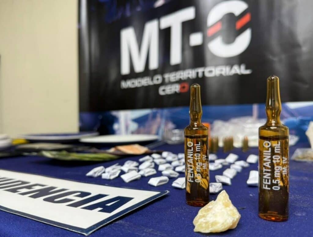 Detienen a sujeto con 47 ampollas de fentanilo en Ovalle