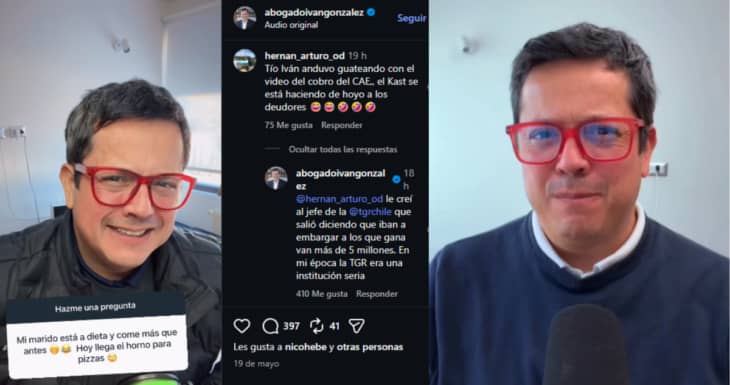 Abogado influencer reaparecer y responde a las críticas por eliminar sus videos sobre el CAE