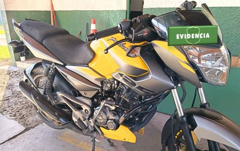 Hay un detenido: Carabineros de Aguas Negras recupera motocicleta robada