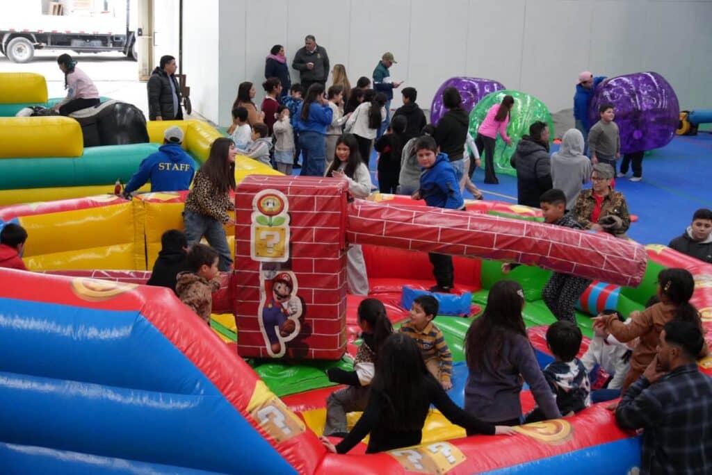 Teno se transforma en parque de diversiones gratuito por vacaciones de invierno