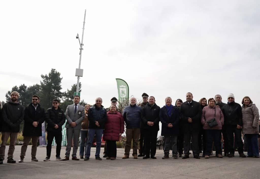 Municipio de Curicó inauguró tres nuevas cámaras de teleprotección