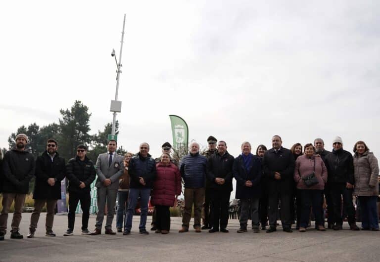 Municipio de Curicó inauguró tres nuevas cámaras de teleprotección