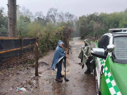 Decretan cierre preventivo de cuatro rutas hacia la cordillera en la provincia de Curicó