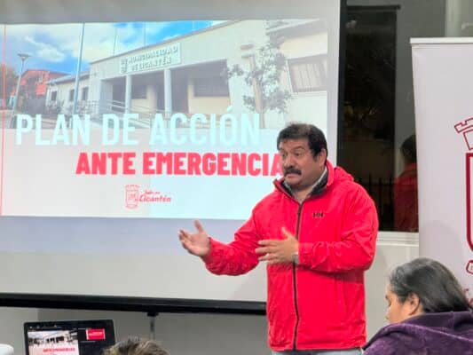 Licantén articula plan preventivo junto a dirigentes vecinales ante nuevo sistema frontal