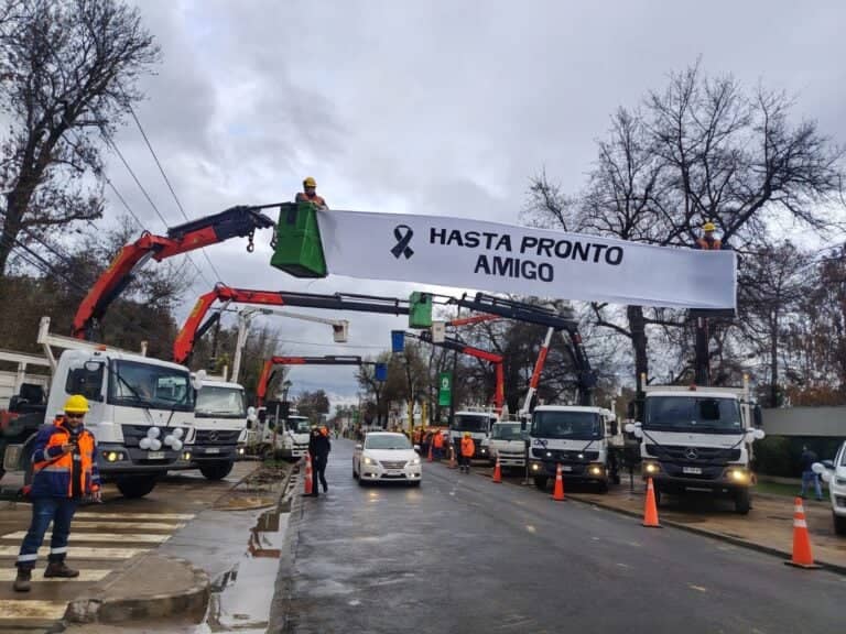 Emotiva despedida a trabajador curicano fallecido en Curepto