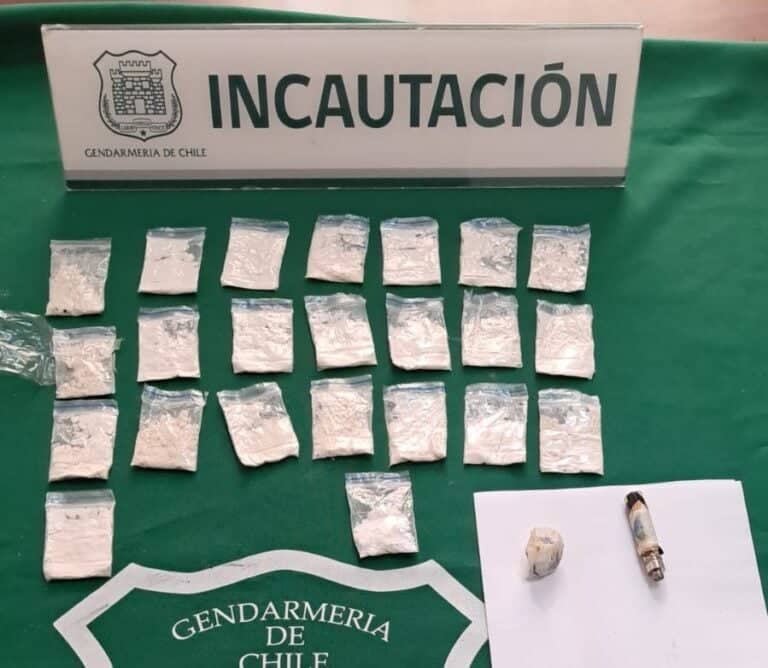 Gendarmería impidió ingreso de drogas ocultas en un par de zapatos en la Cárcel de Molina