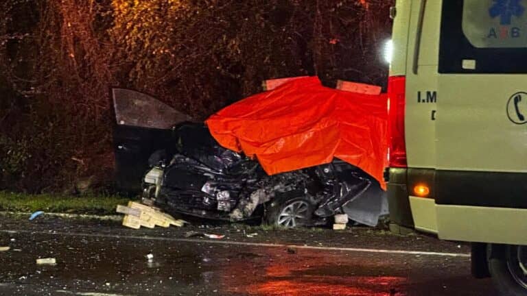 Identifican a la víctima de la fatal colisión frontal en la Ruta J-60