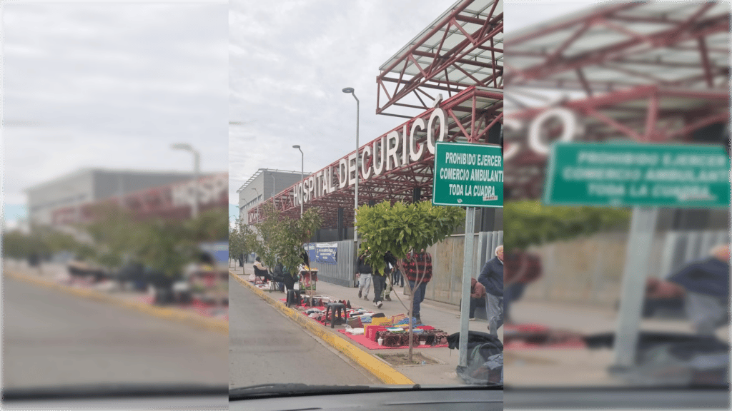 Alcalde Bordachar abre la posibilidad para regularizar a grupo de vendedores ambulantes en cercanías del Hospital de Curicó