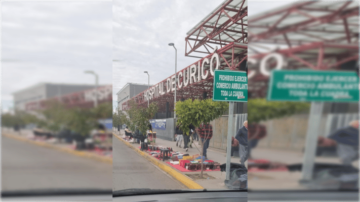 Alcalde Bordachar abre la posibilidad para regularizar a grupo de vendedores ambulantes en cercanías del Hospital de Curicó