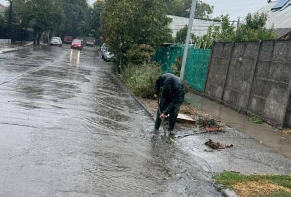 Municipio de Curicó intensifica labores preventivas ante sistema frontal que dejaría 100 milímetros de lluvia