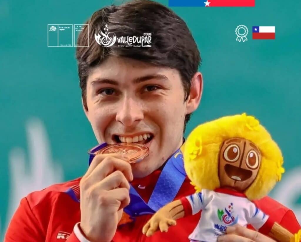 Diego Silva conquista medalla de bronce en Valledupar 2026