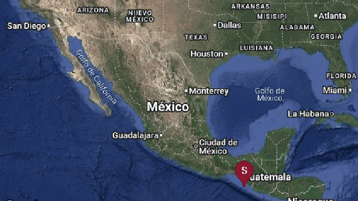 Sismo de 7,4 grados sacude Centroamérica: SHOA descarta tsunami para Chile
