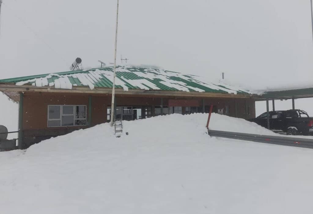 Autoridades confirman que Complejo Fronterizo San Pedro se mantiene sin novedades tras nevazones