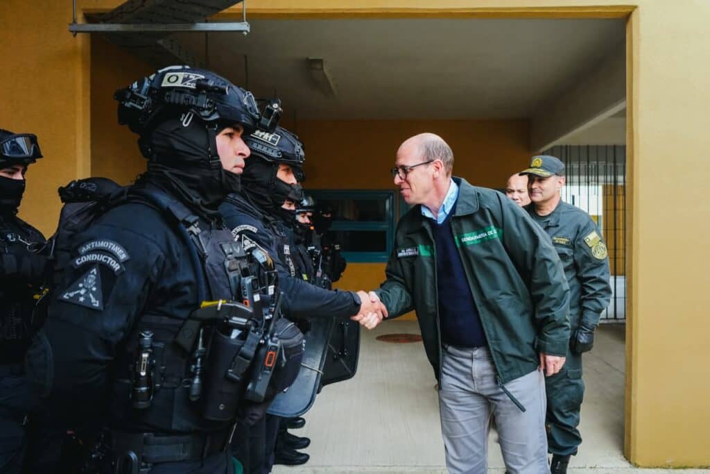 Ministro de Seguridad Pública inspeccionó avance del poblamiento del Complejo Penitenciario La Laguna