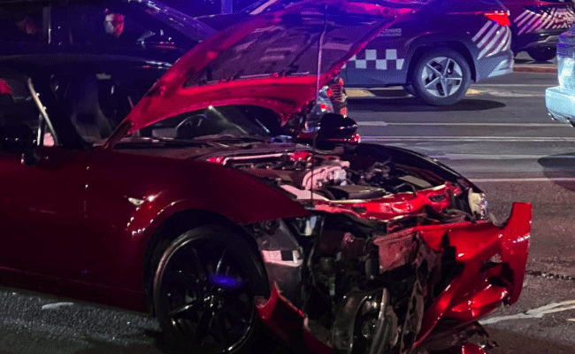 José Antonio Neme sufre accidente de tránsito en Las Condes