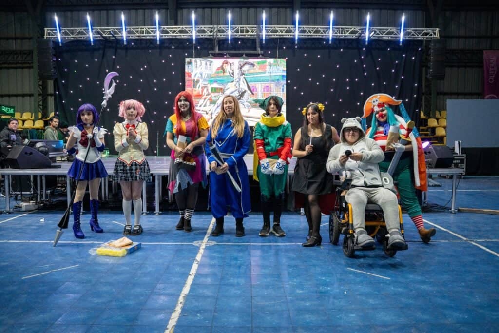 Segunda versión de ANI Rauco reunió a familias en torno al anime y el cosplay