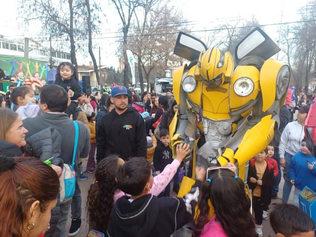 Miles de personas celebraron el Día de la Niñez en Curicó