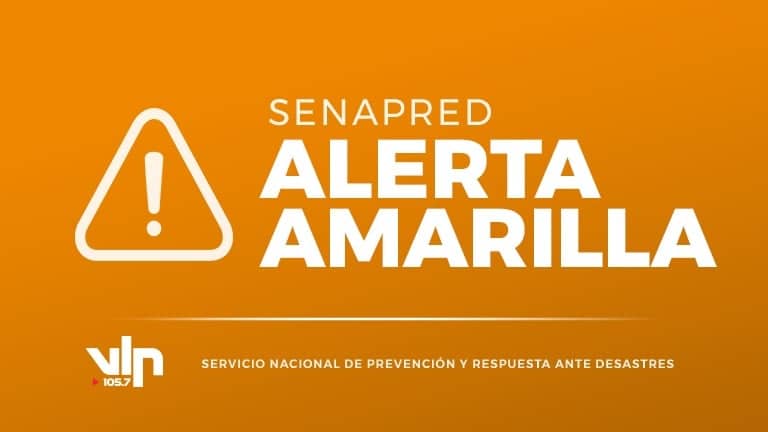 Senapred mantiene Alerta Amarilla para las comunas de Yungay, Pemuco, Bulnes, Quillón, Chillán, Ránquil, Coelemu, Pin...
