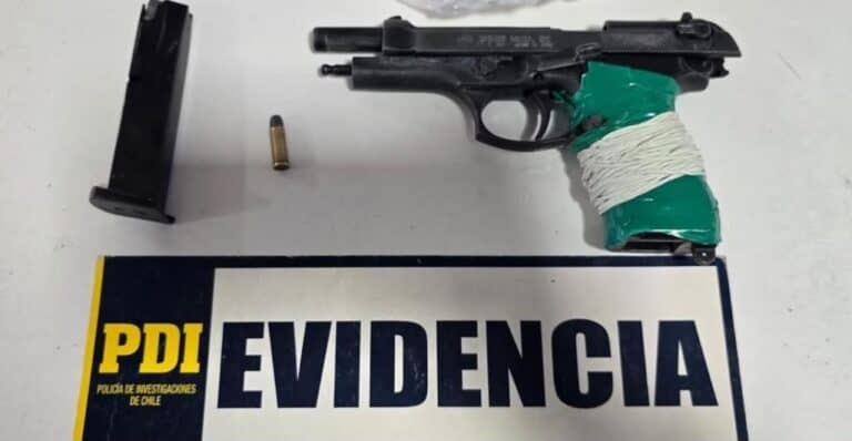 PDI detiene a sujeto armado y recupera especies robadas avaluadas en más de un millón de pesos