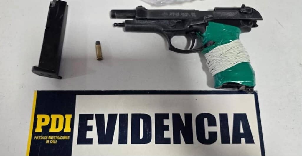 PDI detiene a sujeto armado y recupera especies robadas avaluadas en más de un millón de pesos