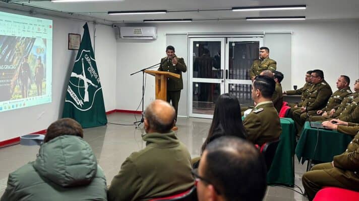 Cuenta Pública 2025: Carabineros de Licantén destaca alza del 23% en procedimientos policiales