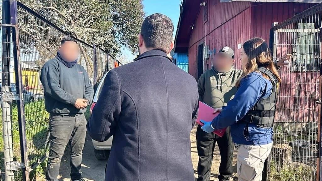 PDI fiscaliza inmueble habitado por extranjeros en situación irregular en Talca