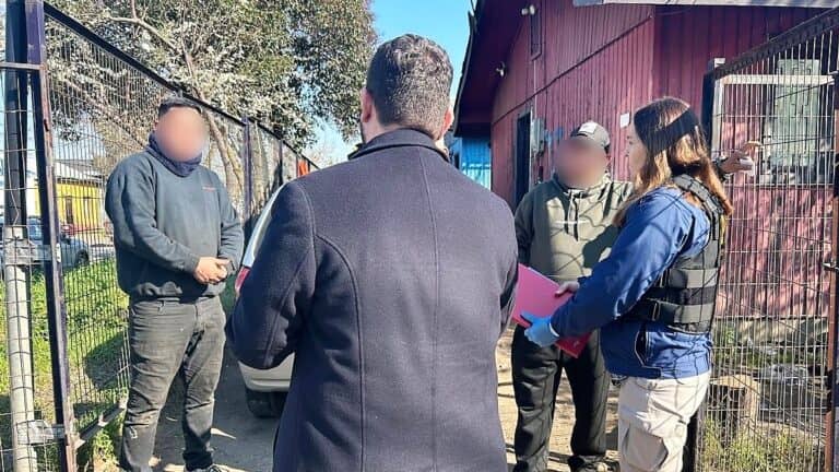 PDI fiscaliza inmueble habitado por extranjeros en situación irregular en Talca