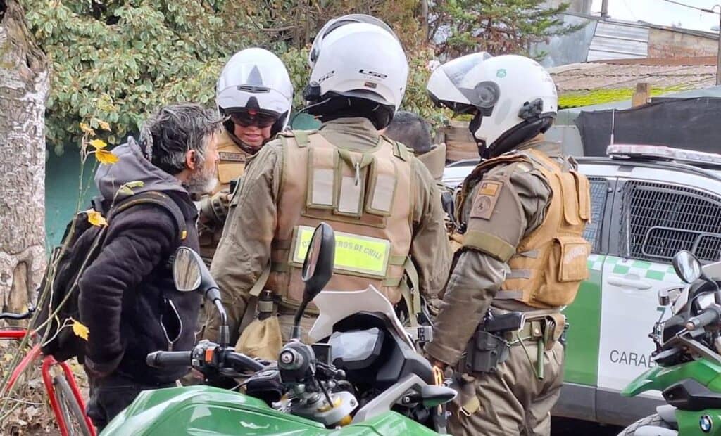 Carabineros detiene a banda delictual capitalina durante masiva ronda preventiva y de fiscalización en Curicó