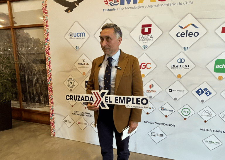 Senador Cristián Vial participó en el Encuentro de Empresas del Maule 2026