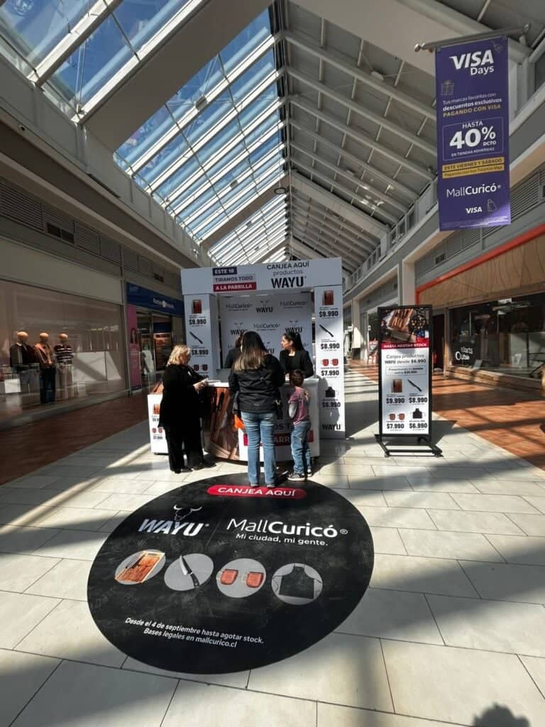 Mall Curicó ofrece productos parrilleros WAYU desde $6.990