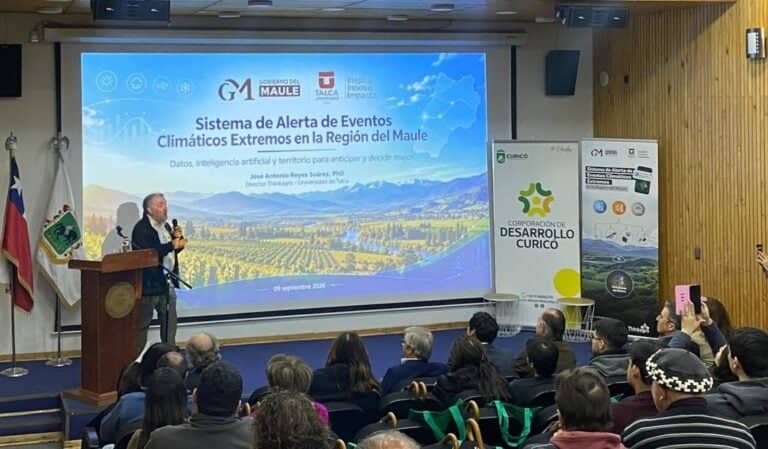 Curicó se posiciona como pionero regional en la prevención y gestión de eventos climáticos extremos