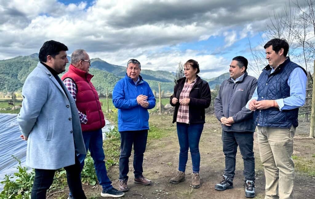 Inversión de $266 millones fortalece la seguridad hídrica de pequeños regantes en Teno
