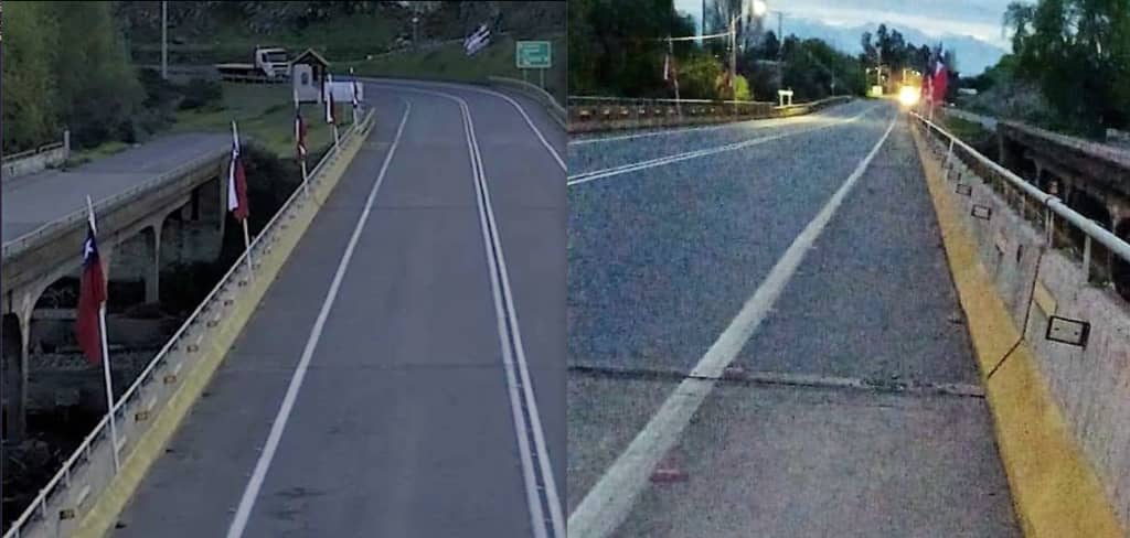 Desconocidos sustraen banderas de Fiestas Patrias instaladas en el puente Quilpoco de Rauco
