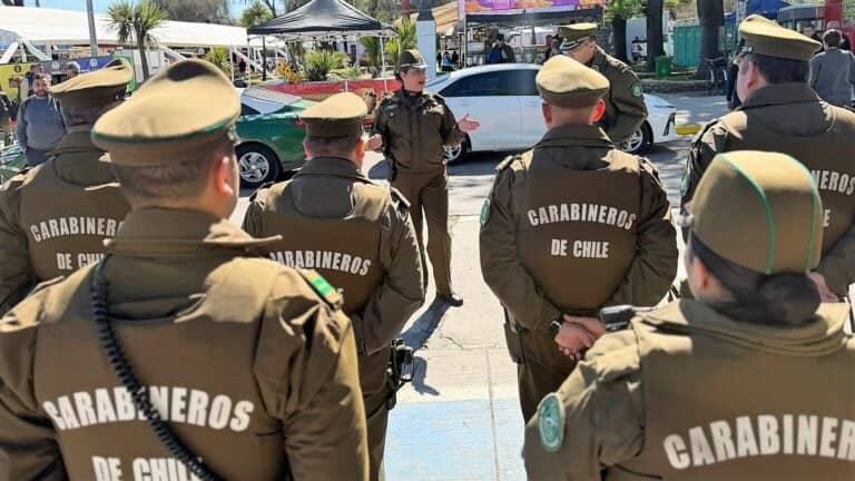 Carabineros de Curicó inició despliegue especial de seguridad por la Fiesta de la Chilenidad