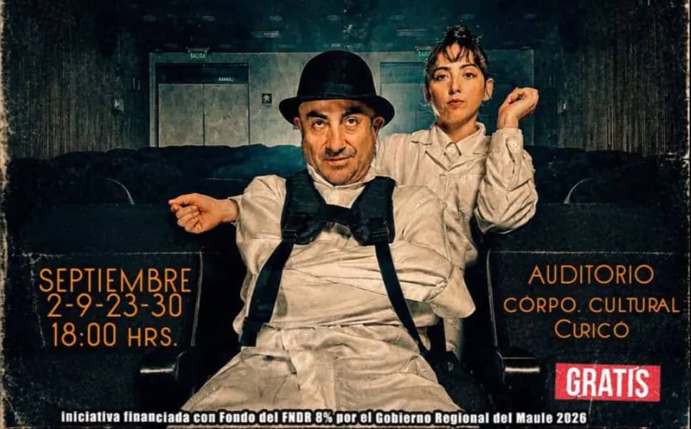 Corporación Cultural de Curicó anuncia ciclo gratuito de cine regional para septiembre